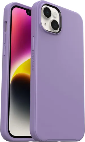 Vista 10 de OtterBox iPhone 14 Plus Serie Symmetry+ - Funda con bandera americana, ultra elegante, se ajusta a MagSafe, bordes elevados para proteger la cámara