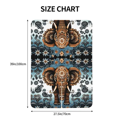 Vista 5 de Baby Car Seat Canopy Cover for Mom, Soft Breathable Nursing Breastfeeding Covers Multi Use Stroller Sun Shade Newborn Shower Gift，Elephant