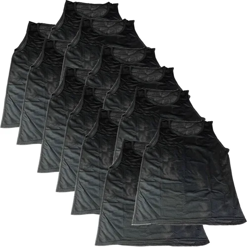 Vista 40 de BlueDot Trading Adult & Youth Scrimmage Training Vests for Soccer, Basketball & More – Available in 1, 6, 12, 24 Packs Naranja