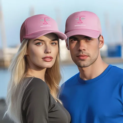 Vista 7 de Gorra de béisbol de malla para papá, gorra de camionero ajustable, unisex, color negro