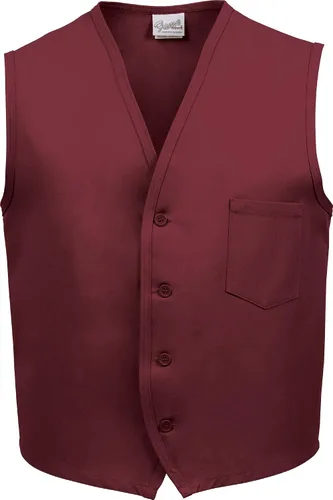 Vista 3 de Chaleco unisex Fame - Chaleco para camarero - V40 Negro