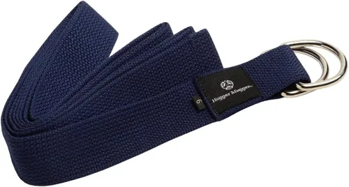 Vista 9 de Hugger Mugger Correa de yoga de algodón con anillo en D, algodón súper fuerte, hebilla de anillo en D de metal, múltiples longitudes disponibles