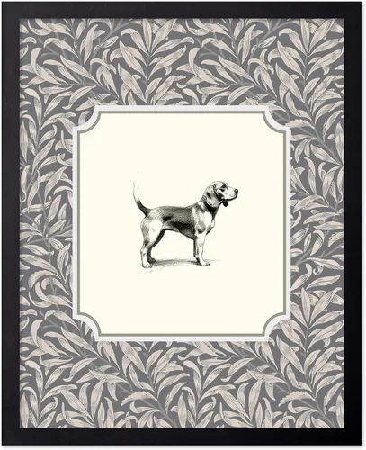 Vista 83 de Poster Master Póster Vintage de Cocker Spaniel Inglés - Impronta Retro de Perro - Arte Floral - Arte de Cachorros - Arte para Amantes de Animales