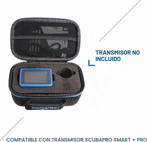 Vista 4 de SCUBAPRO Luna 2.0 Air Integrated (AI) - Ordenador de buceo con Bluetooth®, incluye funda y correa de silicona