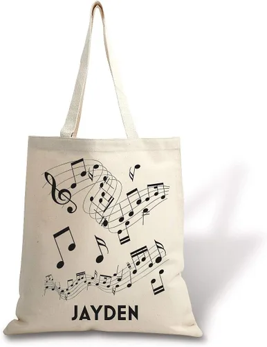 Vista 8 de Lillian Vernon Personalized Canvas Tote Group