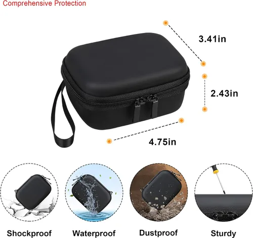 Vista 3 de Elonbo Estuche de transporte para Bitzee Digital Pet Interactivo Virtual Juguete, Mascotas Electrónicas Niños Juguetes Cubierta de Almacenamiento