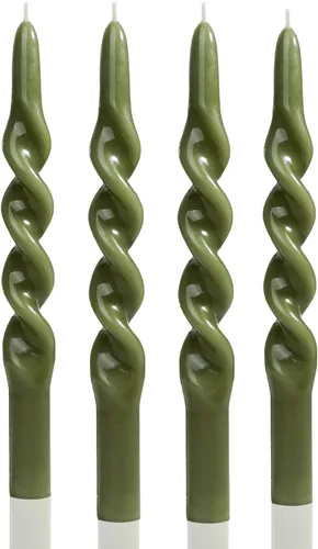 Vista 38 de MAITREYA Velas Cónicas de Color Crema Juego de 12 Velas para Decoración Bodas Fiestas Iglesia - Velas Sin Perfume Que No Gotean, 10 pulgadas