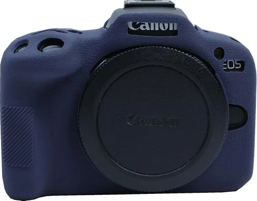 Vista 8 de Funda para Canon Eos R50, ultrafina, ligera, de goma, suave, de silicona, para Canon Eos R50 (negro)