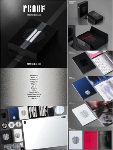 Vista 2 de Weverse Compra [Set] Álbum de antología BTS - Prueba estándar + edición compacta