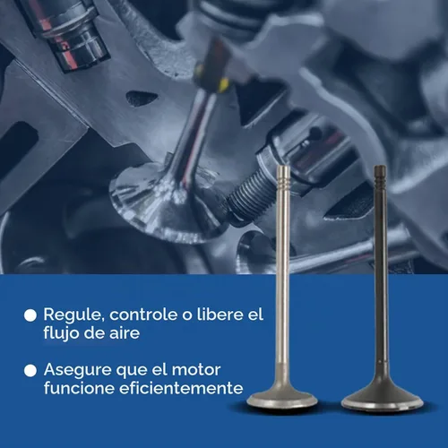 Vista 6 de WFLNHB Válvulas de Motor de Admisión y Escape de Repuesto para GM 2.0L 2.2L 2.4L Ecotec DOHC Repuesto para 12622329 12615936