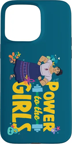 Vista 28 de Carcasa para iPhone 16 Disney Encanto Luisa Power to the Girls