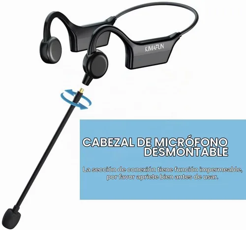 Vista 5 de KIMAFUN GWP91 - Micrófono inalámbrico de 2.4 G, impermeable IP67, a prueba de sudor, para aeróbic acuático, entrenador de natación, instructor
