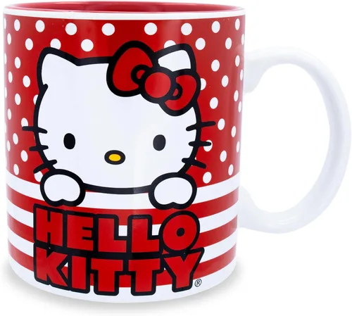 Vista 12 de Silver Buffalo Strawberry Shortcake Bake the World a Better Place - Taza ancha de cerámica con leche, 17 onzas