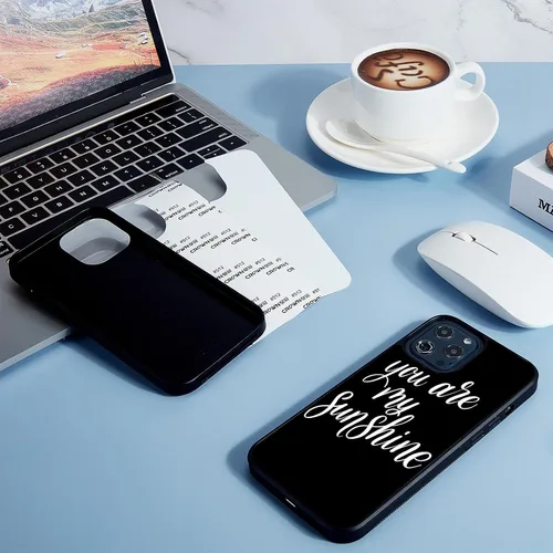Vista 6 de Konohan 6 piezas de sublimación en blanco funda para teléfono imprimible para bricolaje, personalizable, prensa de calor, funda protectora de goma