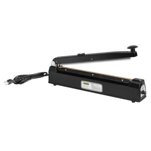Vista 2 de Aviditi Máquina manual de bolsas de sellado térmico de 16 pulgadas con cortador para cerrar bolsas de polietileno y tubos de plástico (1 máquina)