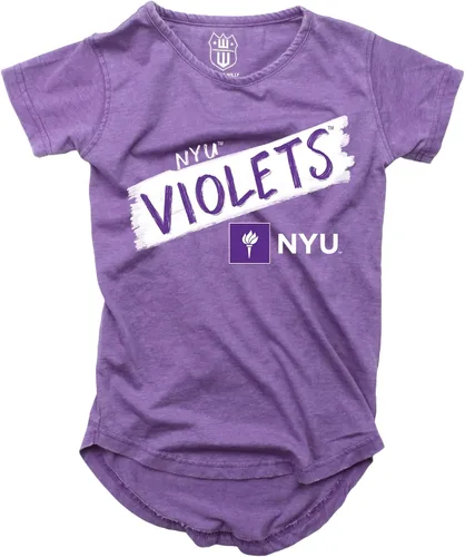 Vista 58 de Wes and Willy NCAA - Camiseta Burnout para niñas S/S
