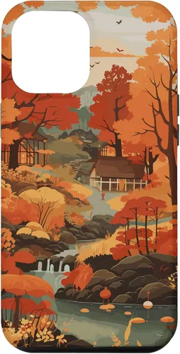 Vista 26 de Tema de otoño y coloridas hojas y árboles de otoño, colores de otoño para iPhone 16