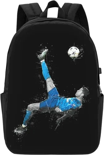 Vista 8 de #7 Mochilas Bolso Portátil Bolsa Bookbag Usb Mochila 17 Pulgadas Para Diario