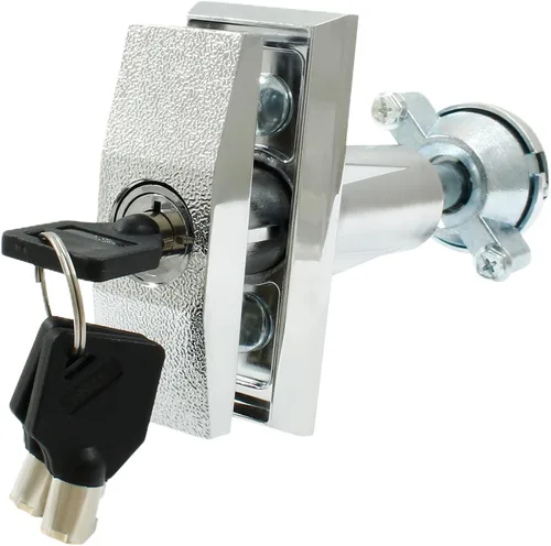 Vista 3 de Cerradura de máquina expendedora Rierdge con mango en T Con las llaves, para la máquina del bocado del caramelo, con llave diferente