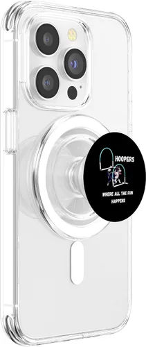 Vista 3 de Dog Agility Dog Hoopers all the fun happens border collie PopSockets MagSafe PopGrip for iPhone