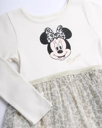 Vista 3 de Disney Vestido Encanto para niñas Vestido Mirabel Encanto para niñas Vestido tutú de princesa para niños pequeños (tamaños 2T-6X)