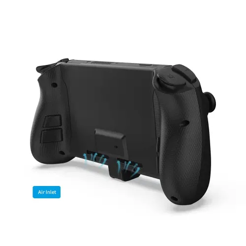 Vista 36 de ECHZOVE Upgrade Nintendo Switch OLED Controller Grip - Ergonomic Animal Crossing Style Controller with Joystick, NFC, Turbo, Six-Axis Gyro, Dual