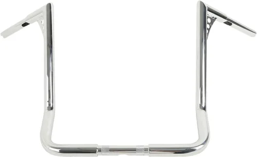 Vista 16 de TCT-MOTORPARTS Manillar Ape Hanger Negro de 1 1/4" de Elevación 12" Apto para Modelos Harley Dressers Baggers Touring Electra Glide, Street Glide