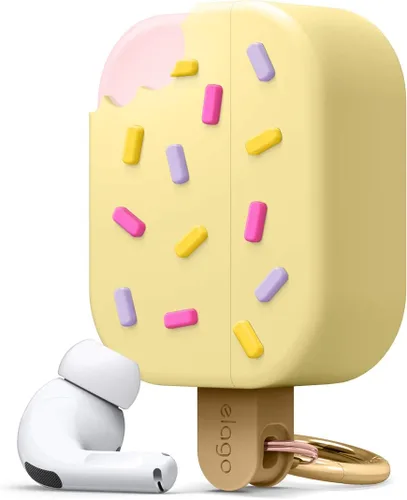 Vista 10 de Elago - Funda para helados con llavero para AirPods Pro Azul (Arándano)