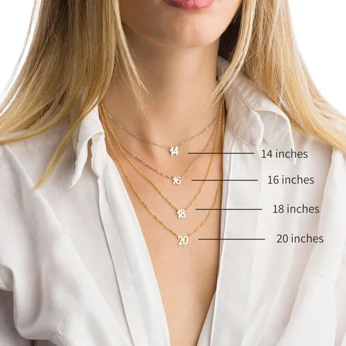 Vista 5 de TRANGEL Custom Birth Flower Name Necklace Personalized 18K Gold Plated Necklace Floral Pendant Jewelry Mothers Christmas Birthday Gift for Women