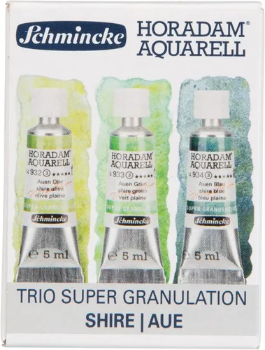 Vista 23 de Schmincke - HORADAM® AQUARELL, surtido completo de 40 medios recipientes de acuarelas de granulación súper fuerte, 74 440 097, caja de metal