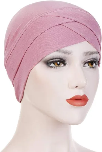 Vista 2 de Hijab Bufandas Hijabs Undercap con lazo ajustable islámico musulmán gorro gorro para mujer 2023