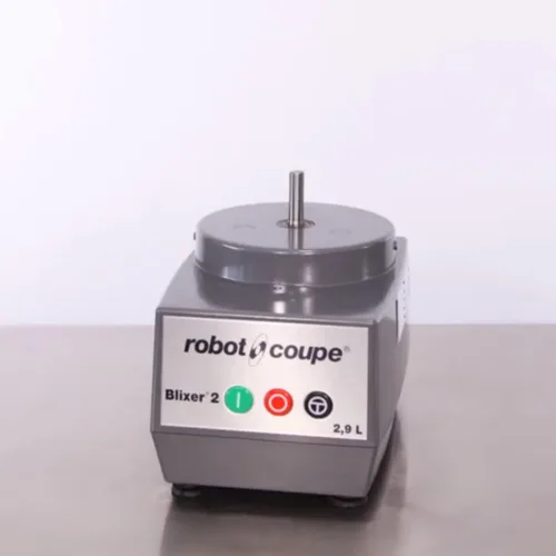 Vista 3 de Robot Coupe BLIXER2 Blixer - Batidora comercial vertical, 2.5 cuartos de galón - 2.9 litros, tazón de acero inoxidable y individual de alta