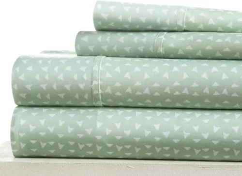 Vista 57 de Linen Market Juego de sábanas de 4 piezas tamaño matrimonial (gris claro cambray) – Duerme mejor que nunca con estas sábanas ultrasuaves y Cambray