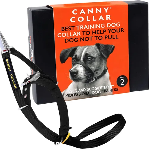 Vista 10 de Canny Gentle - Collar de cabeza de entrenamiento para perros sin tirones, color negro, talla 4 Kind, safe, comfortable & gentle, trains your dog