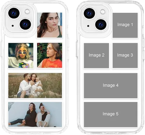 Vista 90 de Funda de teléfono personalizada para Apple iPhone 8 Plus iPhone 7 Plus, personalizada con foto, imagen, texto, imagen, diseño de imagen
