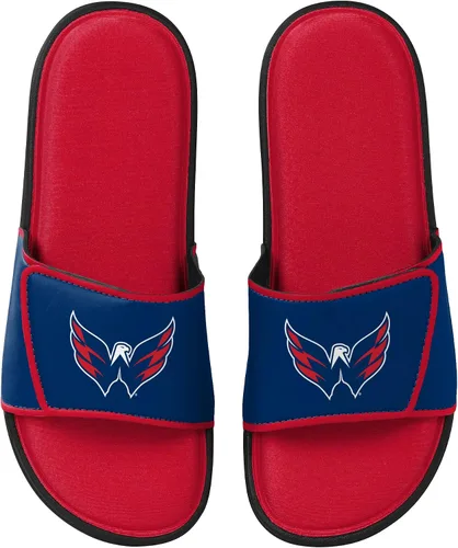 Vista 286 de FOCO Sandalias deportivas de espuma para ducha con logotipo de equipo universitario de la NCAA para hombre