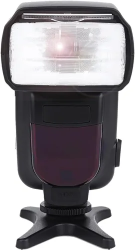Vista 6 de Flash Speedlite con pantalla LCD compatible con cámaras Nikon, Canon, Sony, Panasonic, Leica, Fujifilm, Pentax y Olympus con zapata caliente