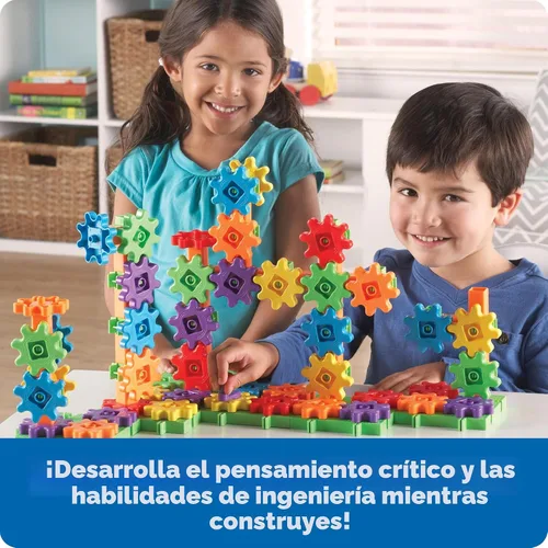 Vista 4 de Learning Resources: set de engranajes de juguete