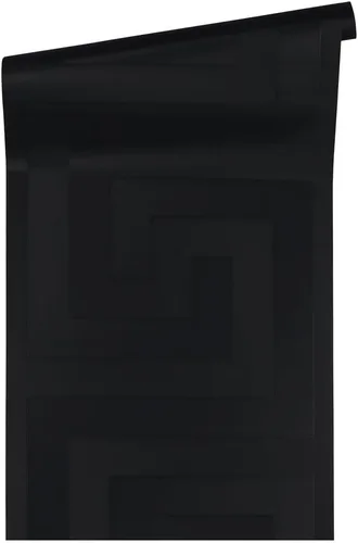 Vista 8 de Versace 3 Papel pintado liso no tejido 33.0 ft x 2.3 ft, color blanco, fabricado en Alemania 935231 93523-1 Multi