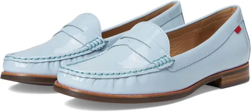 Vista 17 de Mocasines Penny de piel auténtica cómodos sin cordones para mujer