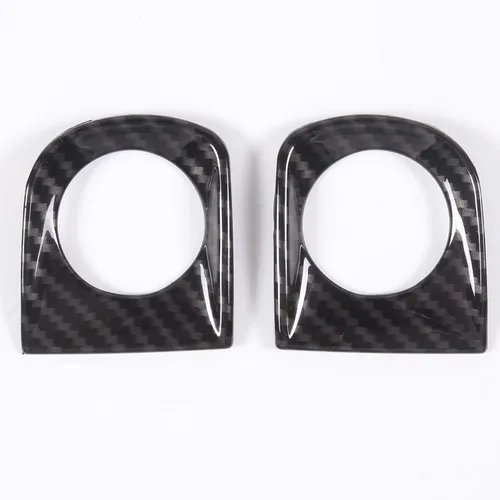 Vista 6 de Daeiclru Cubierta para base de barra de volante compatible con Chevrolet Corvette C8 2020-2023, accesorios de decoración para volante de automóvil