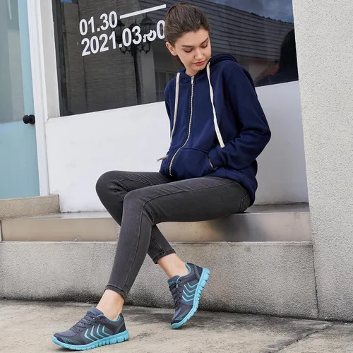 Vista 6 de Alicegana Sneakers for Women Running Shoes Fashion Walking Womens Sneakers Casual Lightweight Tennis Shoes