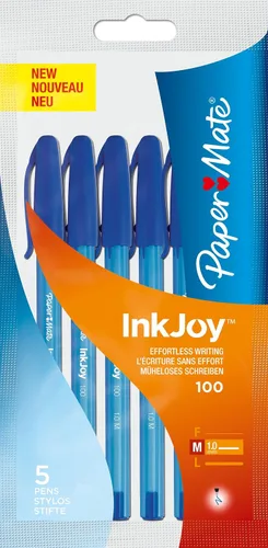 Vista 11 de Paper Mate InkJoy 100ST - Bolígrafos de punta media (0.039 pulgadas), color negro, 100