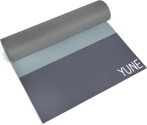 Vista 2 de Yune Yoga - La esterilla de yoga Tofino de 0.236 in - Alfombrilla de ejercicio y fitness multiusos de primera calidad, ecológica, extra gruesa
