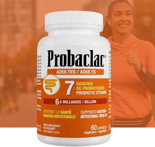Vista 6 de Probaclac Probióticos para adultos – Salud intestinal diaria y apoyo inmunológico, alivia la hinchazón y apoya el equilibrio digestivo – 60 cápsulas