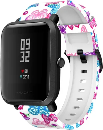 Vista 3 de Compatible con Amazfit Active 2 Square/Active 2 1/GTS 4 mini 4 3 2 2e 2 Mini/GTR 1.654 in/Bip 3 pro/Bip U pro/Bip S/Bip Lite correas de repuesto