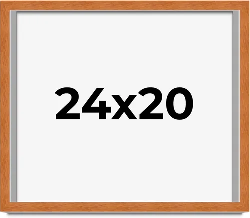 Vista 288 de Marco de 3 x 3 pulgadas de madera maciza de nuez y miel marrón con plexiglás acrílico UV, respaldo de tablero de espuma y accesorios para colgar