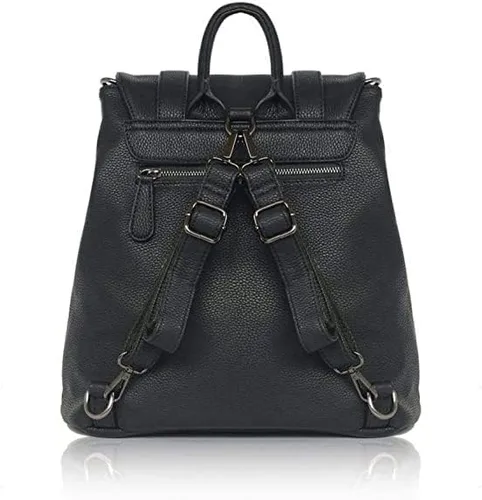 Vista 4 de LaBante London 'Agnes' - Mochila de piel vegana para mujer