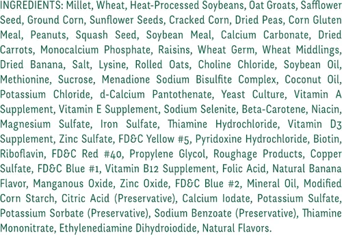 Vista 8 de Wild Harvest Advanced Nutrition - Cacatúa 8 libras, mezcla de semillas, granos y verduras