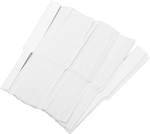 Vista 7 de 100 hojas de tiras de prueba de perfume desechables de papel blanco para perfumes, tiras de prueba de papel de aceites, difusor, tiras de papel